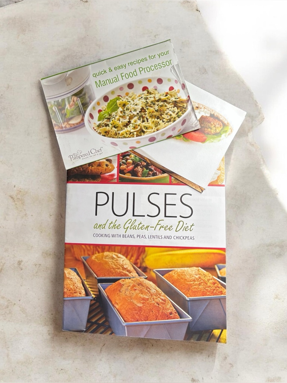 Pampered Chef Food Processor Recipes & Pulses and the Gluten-Free Diet Cookbook